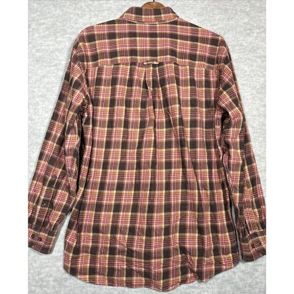 Pendleton Mens Plaid Long Sleeve Button-Up Shirt - Picture 5 of 5